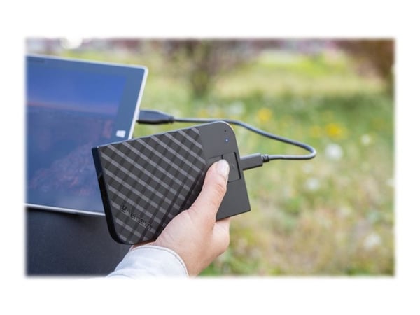 Verbatim Fingerprint Secure - Harddisk - kryptert - 1 TB - ekstern (bærbar) - USB 3.1 Gen 1 (USB-C kontakt) - 256-bit AES