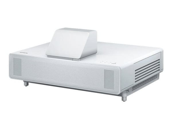 Epson EB-800F - 3 LCD-projektor - 5000 lumen (hvit) - 5000 lumen (farge) - Full HD (1920 x 1080) - 16:9 - 1080p - ultrakortkast linse - LAN - hvit