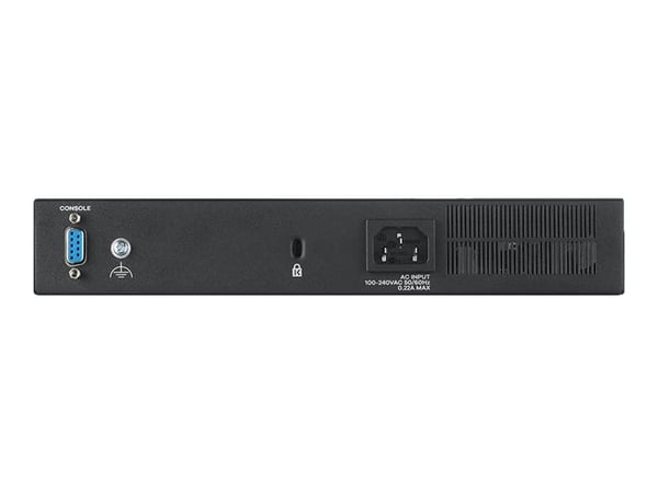 Zyxel GS2220-10 - Switch - Styrt - 8 x 10/100/1000 + 2 x kombo-Gigabit SFP - rackmonterbar, veggmonterbar