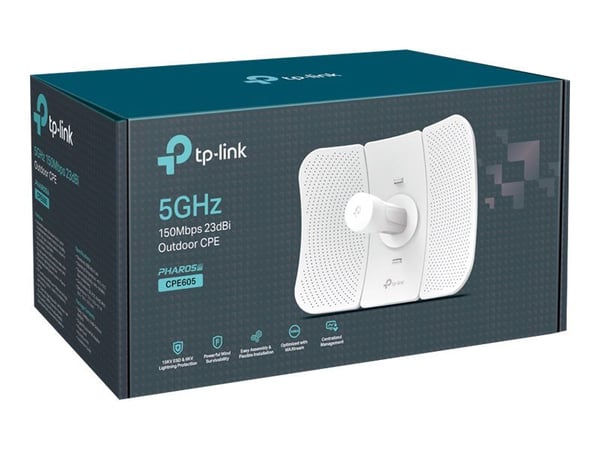 TP-Link CPE605 - Antenna - Wi-Fi - 23 dBi - Outdoor - 64MB RAM