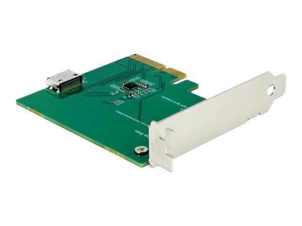 DeLOCK PCI Express x4-kort til 1 x intern OCuLink SFF-8612 - Lagringskontroll lav profil - PCIe 3.0 x4