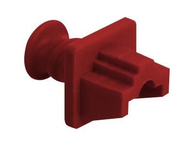Delock for RJ45 - Støvdeksel - rød (en pakke 10)