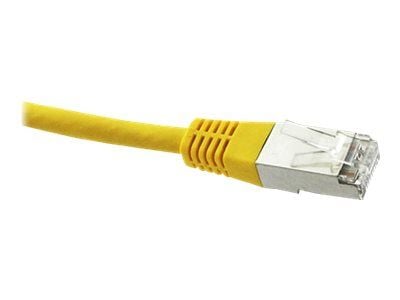 Black Box GigaTrue - Koblingskabel - RJ-45 (hann) til RJ-45 (hann) - 50 cm - S/FTP - CAT 6 - flertrådet - gul