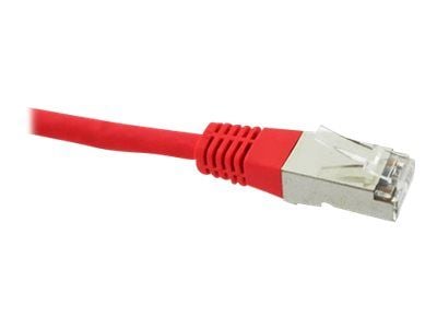 Black Box GigaTrue - Koblingskabel - RJ-45 (hann) til RJ-45 (hann) - 5 m - S/FTP - CAT 6 - flertrådet - rød