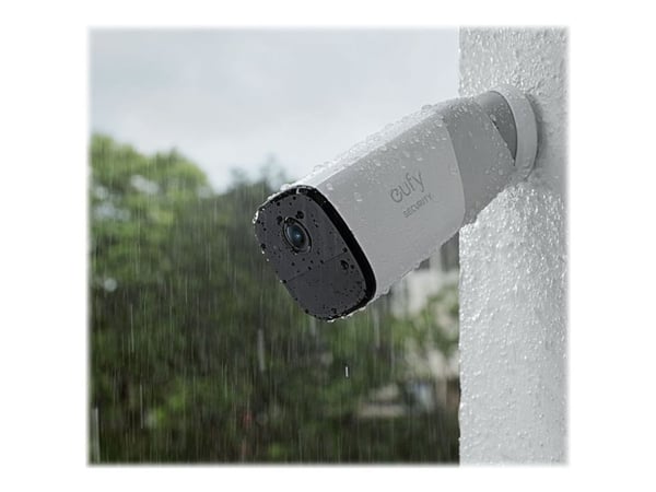 Eufy eufyCam 2 Pro Tilläggskamera - Nätverksövervakningskamera - utomhus, inomhus - väderbeständig - färg (dag/natt) - ljud - trådlöst - WiFi - ADD...