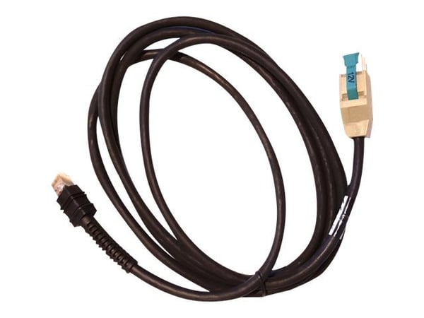 Zebra - Strømforsynt USB-kabel - USB PlusPower (12 V) (hann) - 12 V - 2.13 m - for Symbol DS7708-SR; Zebra DS7708-SR