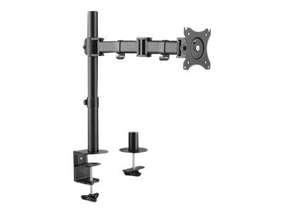 Gearlab - Monteringssett - for Skjerm - plastikk, aluminium, stål - matt svart - skjermstørrelse: 13"-27" - skrivebordsmonterbar