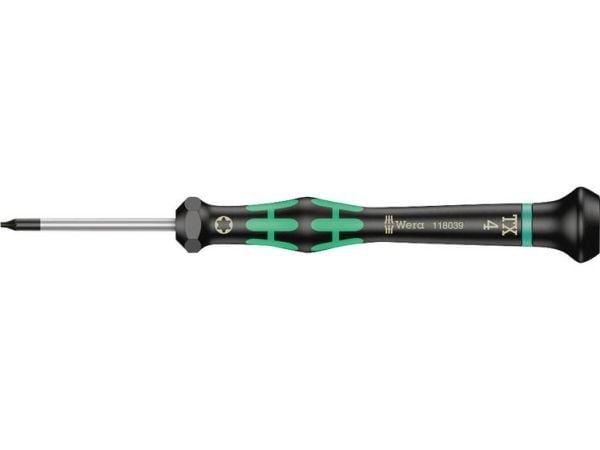 Wera 2067 Elektroniikka ja hienomekaniikka Torx-ruuvimeisseli Koko T 4 Terän pituus: 40 mm