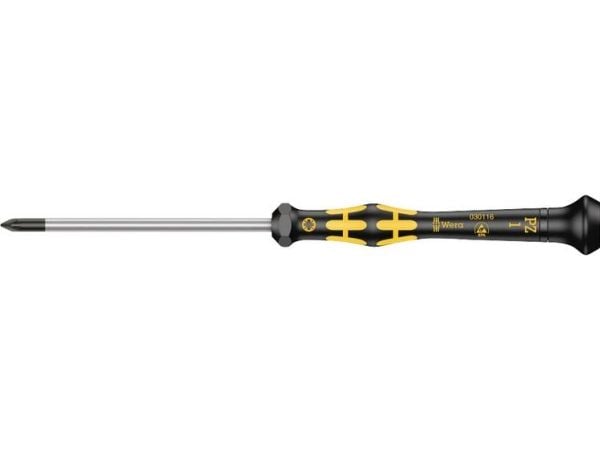 Wera 1555 PZ ESD Kraftform Micro Phillips-ruuvimeisseli, 13 mm, 177 mm, 13 mm, 13 mm