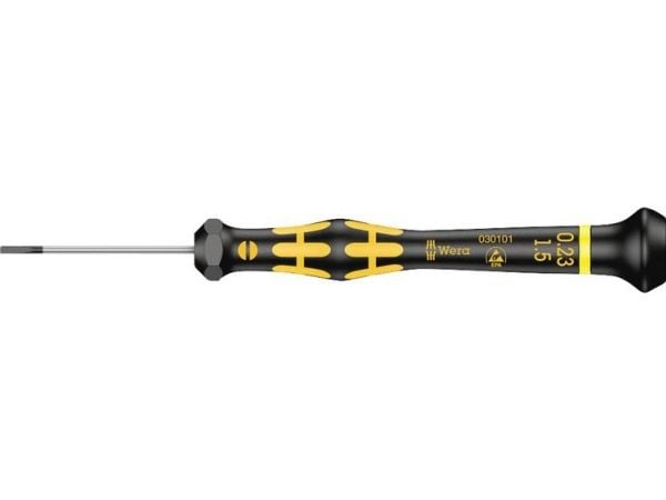 Wera 1578 A ESD Kraftform Micro suora uraruuvimeisseli, 13 mm, 137 mm, 13 mm, 11 g