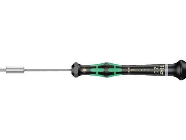 Wera 2069, Svart, Grønn, 1 stykker, 2 mm, 9,7 cm, 6 cm, 157 mm