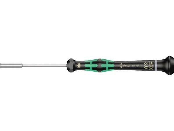 Wera 2069 Micro, Svart, Grønn, 1 stykker, 3 mm, 9,7 cm, 1,3 cm, 6 cm