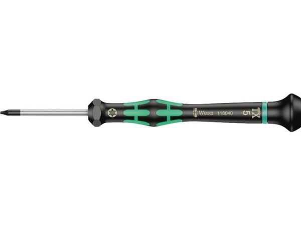 Wera 2067 Elektroniikka ja hienomekaniikka Torx-ruuvimeisseli Koko T 5 Terän pituus: 40 mm