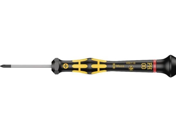 Wera 1550 PH ESD Micro, 19 mm, 19 mm, 140 mm, 12 g, Tsjekkisk Republikk