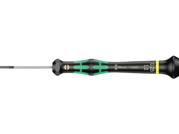 Wera 2035 Elektronikk og finmekanikk Skrutrekker med spor Bladbredde: 2,5 mm Bladlengde: 40 mm