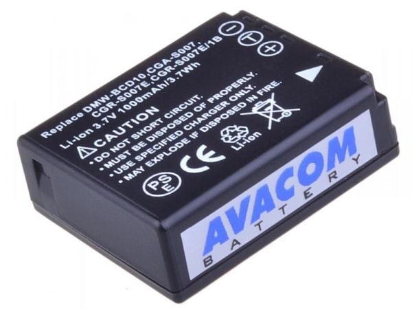 AVACOM DIPA-S007-133, 1000 mAh, 3,7 V, Litiumioni (Li-Ion)