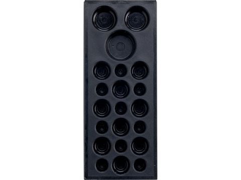 Lapp SKINTOP CUBE MULTI, Kaapelinkulkukappale, Musta, Polyamidi, Kiinni kierrettevä, CE