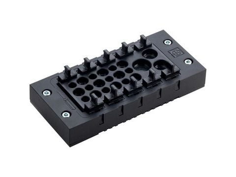 Lapp SKINTOP CUBE MULTI, Kaapelinkulkukappale, Musta, Polyamidi, Kiinni kierrettevä, CE