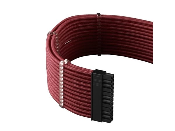 CableMod PRO Series ModMesh C-Series AXi, HXi & RM Cable Kit - Strømkabelsett - formstøpt - blodrød