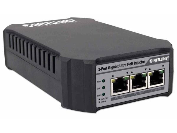 Intellinet 561648, Gjentaker, Cat5e, 2048 oppføringer, IP67, 10/100/1000Base-T(X), IEEE 802.3ab, IEEE 802.3af, IEEE 802.3at, IEEE 802.3bt, IEEE 802...