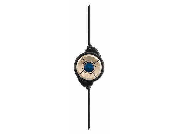 Manhattan Stereo Over-Ear Headset (USB), Microphone Boom (padded), Polybag Packaging, Adjustable Headband, Ear Cushions, 1x USB-A for both sound an...