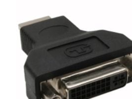 InLine 17670, DVI-D female, DVI-D, Sort