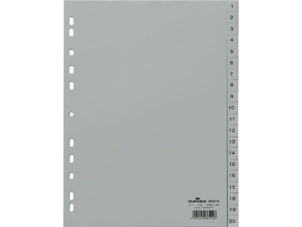 Durable 652210, 230 mm, 297 mm