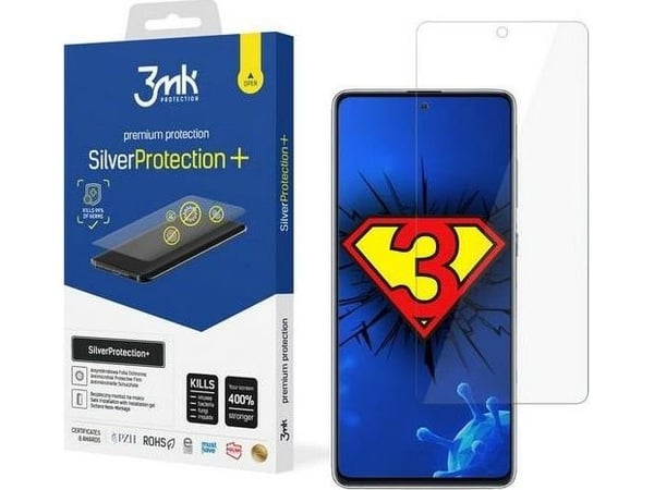 3MK 3MK 3MK Silver Protect+ Sam N770 Note 10 Lite, märkäasennus antimikrobinen kalvo