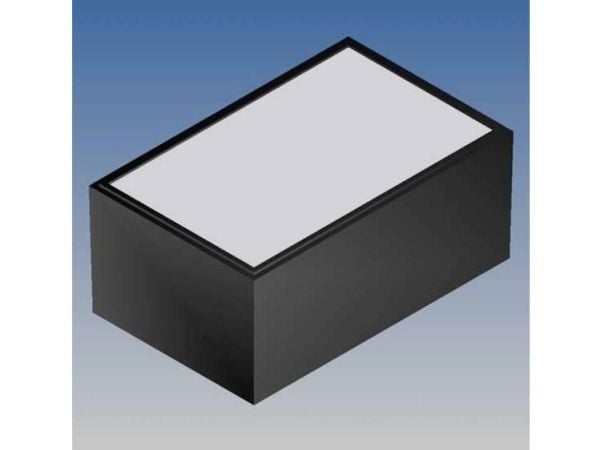 TEKO 152/P.9 universal-kabinett 110 x 70 x 48,9 aluminium, ABS sort - 1 stk