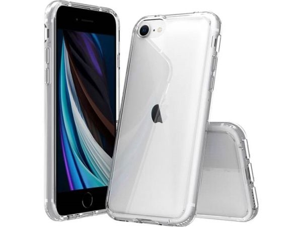 JT BERLIN Pankow Clear, Etui, Apple, iPhone 7/8/SE, 11,9 cm (4.7"), Gjennomsiktig