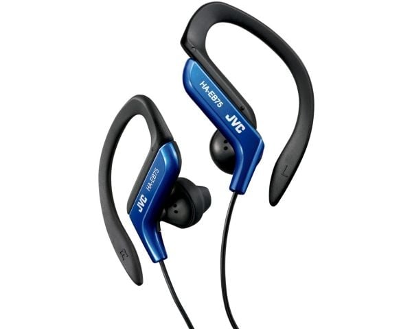 JVC HA-EB75, Langallinen, 16 - 20000 Hz, Urheilu, 21,1 g, Kuulokkeet, musta, Sininen