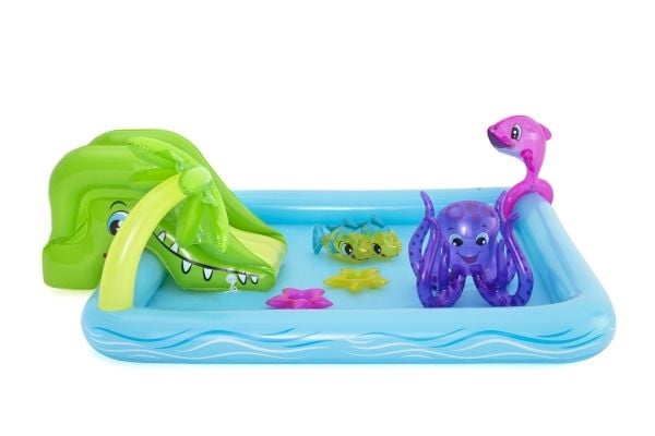 Bestway 53052, Oppblåsbart basseng, 308 l, Figur 8, 2 år, Vinyl, Flerfarget