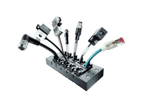 Lapp SKINTOP CUBE MODULE 20x20 SMALL, Kabelkanal, startstycke, Svart, Polypropylen (PP), Skruvfäste, 40 x 40, CE
