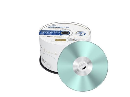 MediaRange MR229, 48x, CD-R, 120 mm, 700 MB, Kakkulaatikko, 50 kpl