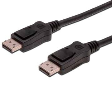 ASSMANN - DisplayPort-kabel - DisplayPort (hann) til DisplayPort (hann) - 5 m - formstøpt - svart
