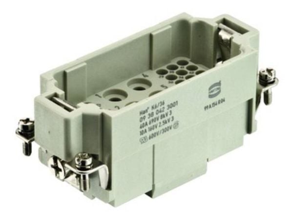 Harting 09380423001 09 38 042 3001 Teollisuusliitin Amphenol C146 Sisältö: 1 kpl