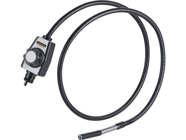 Laserliner ArcView Camera, 640 x 480 piksler, 67°, 9 mm, Flexible-Obedient-sonde, Sort, Hvit, 100 cm
