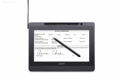Wacom DTU-1141B - Digitaliserer m/ LCD display - 22.32 x 12.56 cm - elektromagnetisk - 4 knapper - kablet - USB 2.0 - svart