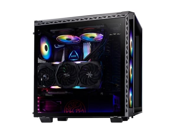 XPG BATTLECRUISER, Midi Tower, PC, Sort, ATX, EATX, Micro ATX, Mini-ITX, SPCC, Spilling