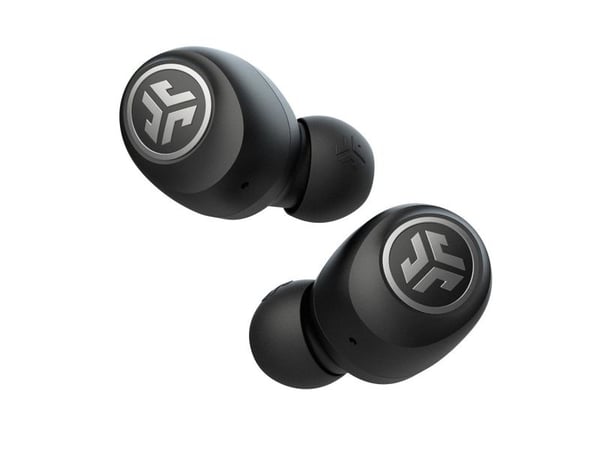 JLab Audio Go Air - True wireless-hodetelefoner med mikrofon - i øret - Bluetooth - svart