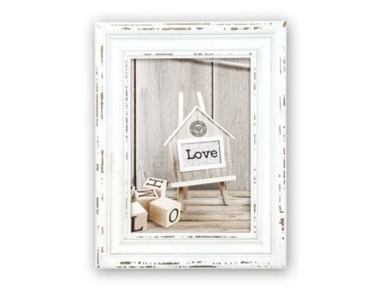 ZEP Rivoli white, Enkel bilderamme, Tre, Hvit, Bord, Vegg, 15 x 20 cm, Rektangulær
