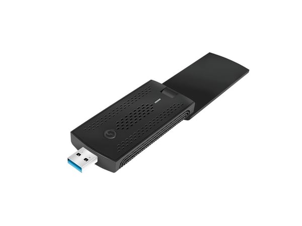 LogiLink WL0247, Trådløs, USB, WLAN, Wi-Fi 5 (802.11ac), 1300 Mbit/s, Sort