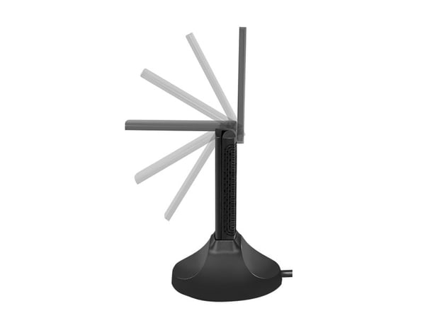 LogiLink WL0247, Trådløs, USB, WLAN, Wi-Fi 5 (802.11ac), 1300 Mbit/s, Sort
