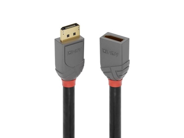 Lindy 36497, 2 m, DisplayPort, DisplayPort, Hankjønn, Hunkjønn, 7680 x 4320 piksler
