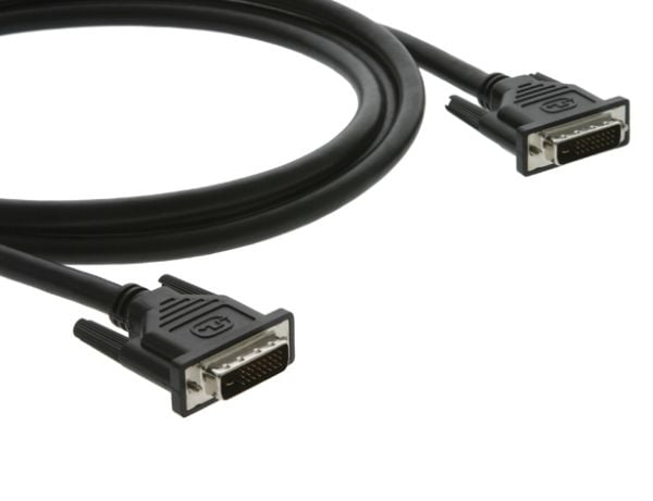 Kramer C-DM/DM Series C-DM/DM-25 - DVI-kabel - dobbeltlenke - DVI-D (hann) til DVI-D (hann) - 7.5 m - formstøpt