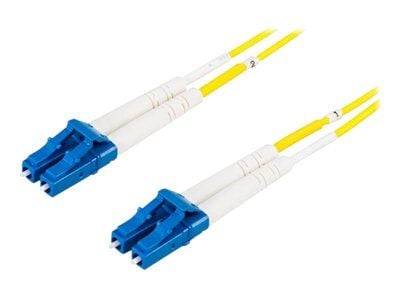 DELTACO - Nettverkskabel - LC-enkeltmodus (hann) til LC-enkeltmodus (hann) - 25 m - 25 m - fiberoptisk - 9 / 125 micron - OS2