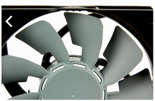 Scythe Grand Flex 800rpm, Tuuletin, 12 cm, 800 RPM, 18 dB, 30 cfm, 51,8 m³/h