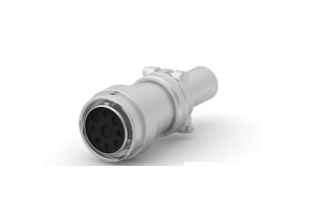 TE Connectivity HD36-24-9SN-059, HD30, Sølv, Hunkjønn, Rett