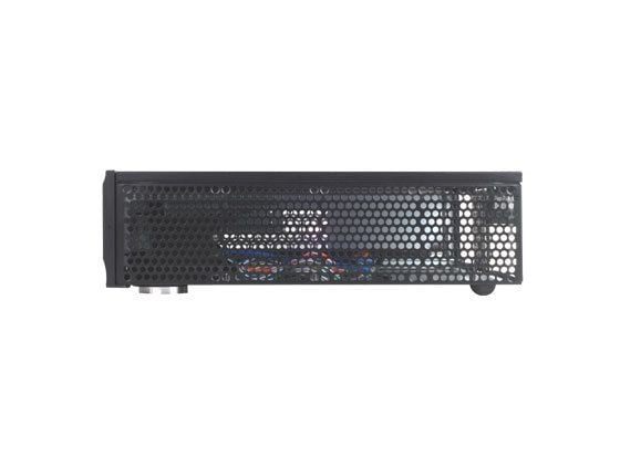 Silverstone ML03, HTPC, PC, Sort, micro ATX, Mini-ATX, Mini-ITX, Alumiini, Muovi, SECC, 440 mm