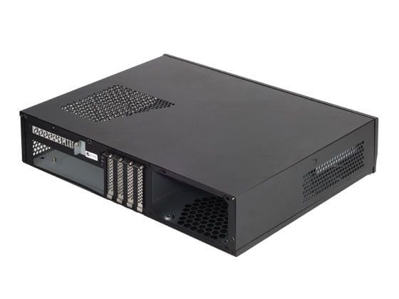 Silverstone ML03, HTPC, PC, Sort, micro ATX, Mini-ATX, Mini-ITX, Alumiini, Muovi, SECC, 440 mm